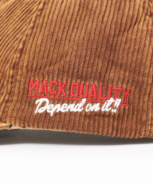 JOURNAL STANDARD relume(ジャーナルスタンダード レリューム)の「MACK TRUCKS / マック・トラックス 別注 フェード コーデュロイ キャップ(キャップ・メンズ・ブラック/ブラウン・FREE)」の8枚目の写真