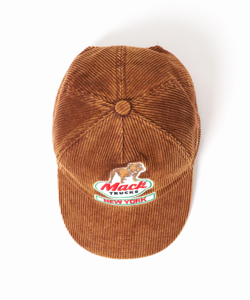 JOURNAL STANDARD relume(ジャーナルスタンダード レリューム)の「MACK TRUCKS / マック・トラックス 別注 フェード コーデュロイ キャップ(キャップ・メンズ・ブラック/ブラウン・FREE)」の11枚目の写真