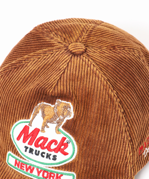 JOURNAL STANDARD relume(ジャーナルスタンダード レリューム)の「MACK TRUCKS / マック・トラックス 別注 フェード コーデュロイ キャップ(キャップ・メンズ・ブラック/ブラウン・FREE)」の12枚目の写真