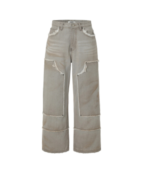 KHAKIPOINT（カーキポイント）の「Sand Denim Pants（その他パンツ・レディース・その他・MEDIUM/LARGE）」の2枚目の写真