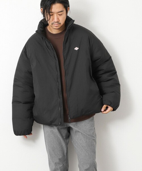 DANTON（ダントン）の「【DANTON/ダントン】スタンドカラー中綿ジャケット/ブルゾン/STAND COLLAR JACKET/DT-A0704 PRD/25AW（ブルゾン・メンズ・ブラック/グレイッシュベージュ・S/M/L/XL）」の17枚目の写真