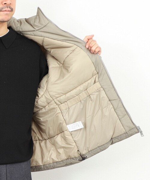 DANTON（ダントン）の「【DANTON/ダントン】スタンドカラー中綿ジャケット/ブルゾン/STAND COLLAR JACKET/DT-A0704 PRD/25AW（ブルゾン・メンズ・ブラック/グレイッシュベージュ・S/M/L/XL）」の9枚目の写真