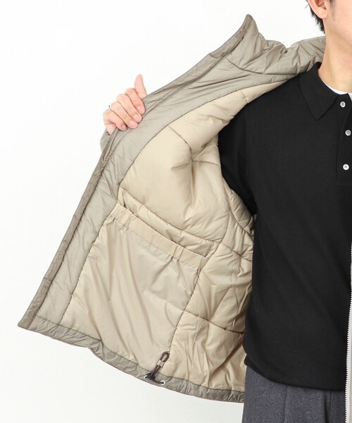 DANTON（ダントン）の「【DANTON/ダントン】スタンドカラー中綿ジャケット/ブルゾン/STAND COLLAR JACKET/DT-A0704 PRD/25AW（ブルゾン・メンズ・ブラック/グレイッシュベージュ・S/M/L/XL）」の11枚目の写真