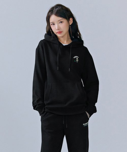 CHASECULT(チェイスカルト)の「共用キャラクター フードパーカー-CEZU5105B03(パーカー・メンズ・ブラック・100/90)」の3枚目の写真