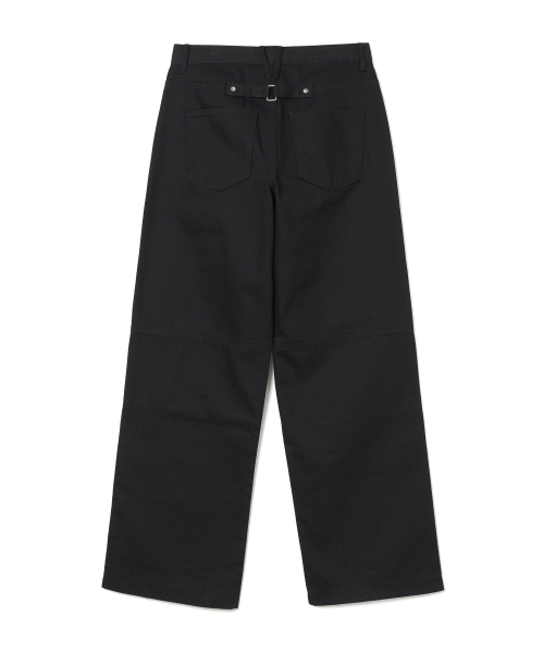 MILLO WOMEN（ミロウーマン）の「ダブルニーコットンルージュパンツ[ブラック]（その他パンツ・レディース・その他・SMALL/MEDIUM）」の3枚目の写真