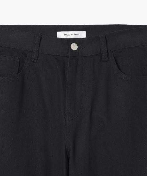 MILLO WOMEN（ミロウーマン）の「ダブルニーコットンルージュパンツ[ブラック]（その他パンツ・レディース・その他・SMALL/MEDIUM）」の4枚目の写真