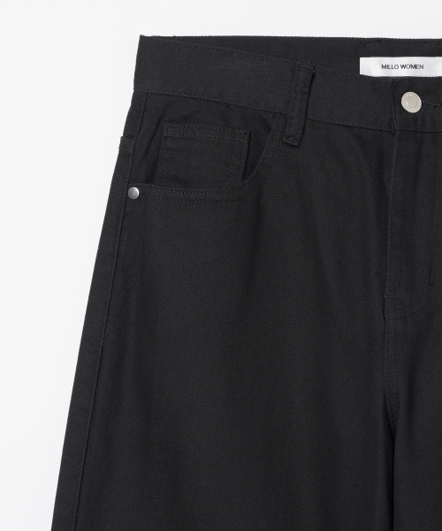 MILLO WOMEN（ミロウーマン）の「ダブルニーコットンルージュパンツ[ブラック]（その他パンツ・レディース・その他・SMALL/MEDIUM）」の5枚目の写真