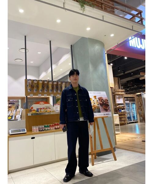 MUSINSA STANDARD（ムシンサスタンダード）の「ミニマルクルーネックニット[アボカド]（ニット/セーター・メンズ・その他・XX-LARGE/SMALL/MEDIUM/LARGE/X-LARGE）」の8枚目の写真