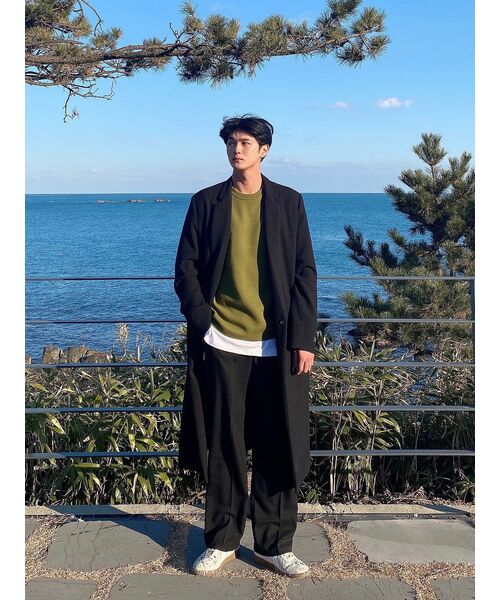 MUSINSA STANDARD（ムシンサスタンダード）の「ミニマルクルーネックニット[アボカド]（ニット/セーター・メンズ・その他・XX-LARGE/SMALL/MEDIUM/LARGE/X-LARGE）」の7枚目の写真