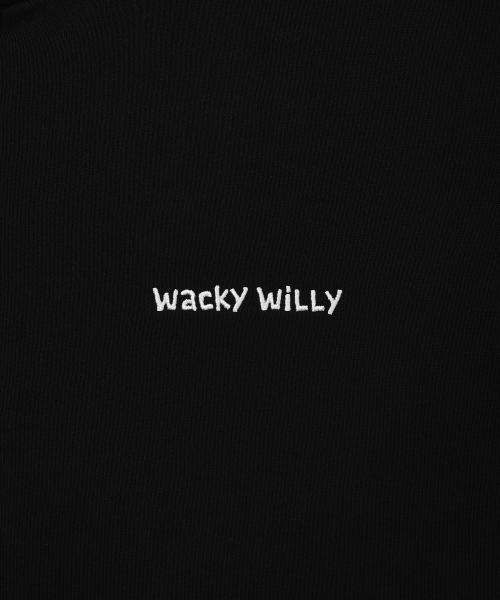 Wacky WiLLy(ワッキーウィリー)の「ベーシックワキタイポロゴフードジップアップブラック(パーカー・レディース・その他・SMALL/MEDIUM/LARGE/X-LARGE)」の5枚目の写真