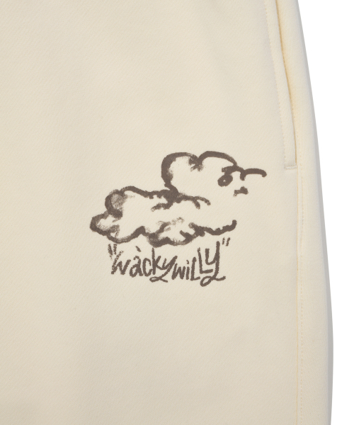 Wacky WiLLy(ワッキーウィリー)の「スプレイグラフィックスウェットパンツクリーム(スウェットパンツ・レディース・その他・LARGE/X-LARGE/SMALL/MEDIUM)」の5枚目の写真