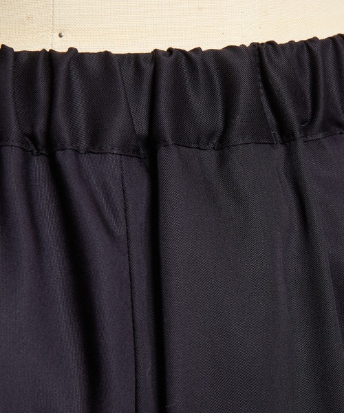 gomme(ゴム)の「ツイルギャザースカート(スカート・レディース・カーキ/ブラック/ネイビー・MEDIUM)」の10枚目の写真