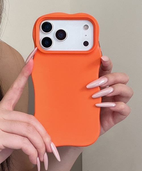 Matte Color Wave iPhone 16 17 Pro ProMax AIR / アイフォンケース17