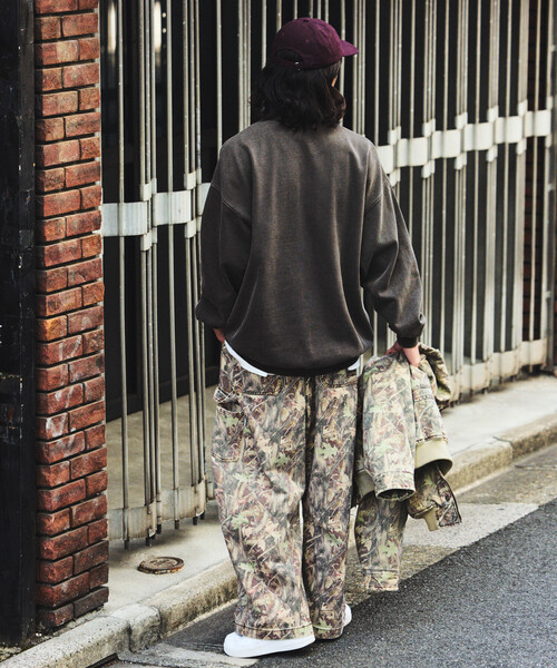 NAUTICA（ノーティカ）の「NAUTICA/ノーティカ ピグメント加工 HIDDEN LOGO クルーネックスウェット（スウェット・メンズ・ブラック/ネイビー/ブラウン・X-LARGE/MEDIUM/LARGE/SMALL）」の7枚目の写真