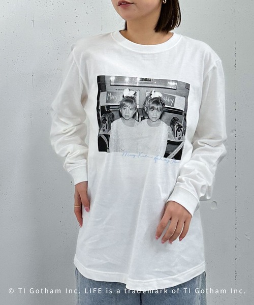 archives（アルシーヴ）の「LIFE PICTURE COLLECTION　TEE（Tシャツ/カットソー・レディース・ホワイト・MEDIUM）」の3枚目の写真