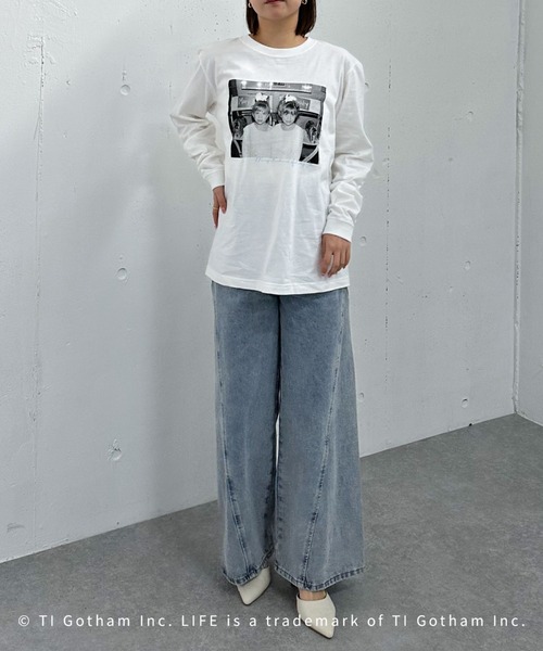 archives（アルシーヴ）の「LIFE PICTURE COLLECTION　TEE（Tシャツ/カットソー・レディース・ホワイト・MEDIUM）」の10枚目の写真