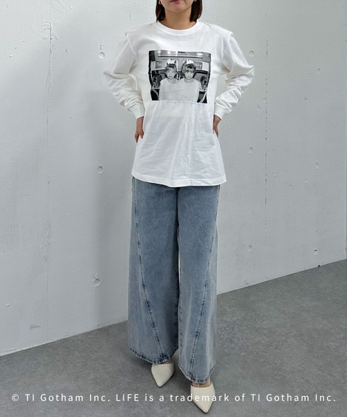 archives（アルシーヴ）の「LIFE PICTURE COLLECTION　TEE（Tシャツ/カットソー・レディース・ホワイト・MEDIUM）」の12枚目の写真