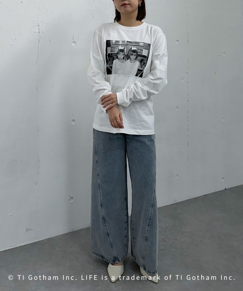 archives（アルシーヴ）の「LIFE PICTURE COLLECTION　TEE（Tシャツ/カットソー・レディース・ホワイト・MEDIUM）」の13枚目の写真
