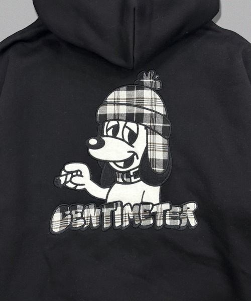 centimeter(センチメーター)の「CMT ruler check hoodie(パーカー・メンズ・ブラック/ネイビー/杢グレー・LARGE/MEDIUM/SMALL)」の16枚目の写真