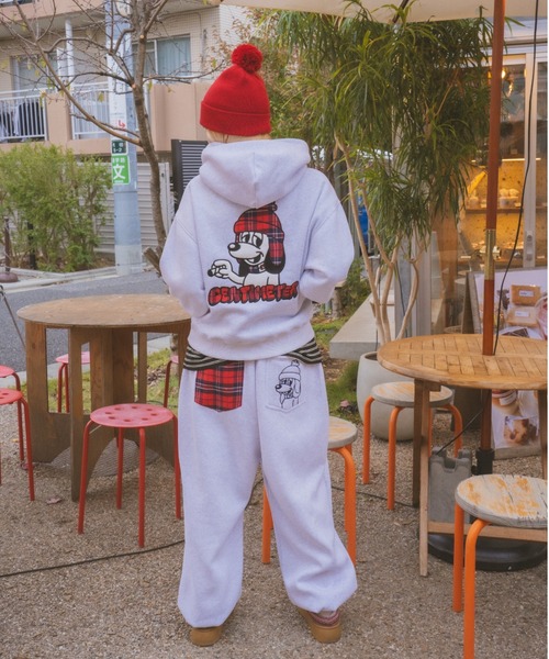 centimeter(センチメーター)の「CMT ruler check hoodie(パーカー・メンズ・ブラック/ネイビー/杢グレー・LARGE/MEDIUM/SMALL)」の9枚目の写真