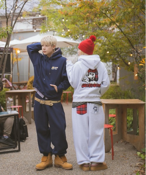 centimeter(センチメーター)の「CMT ruler check hoodie(パーカー・メンズ・ブラック/ネイビー/杢グレー・LARGE/MEDIUM/SMALL)」の21枚目の写真