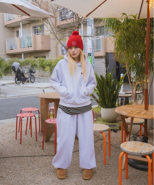 centimeter(センチメーター)の「CMT ruler check hoodie(パーカー・メンズ・ブラック/ネイビー/杢グレー・LARGE/MEDIUM/SMALL)」の8枚目の写真
