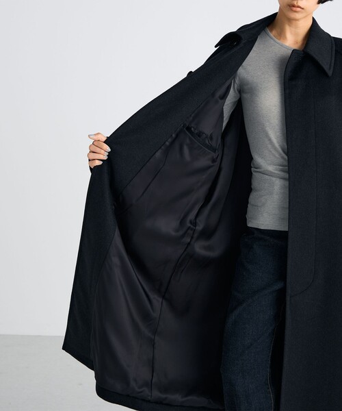 セール】BRESCHI カシミヤ ロングコート（ステンカラーコート