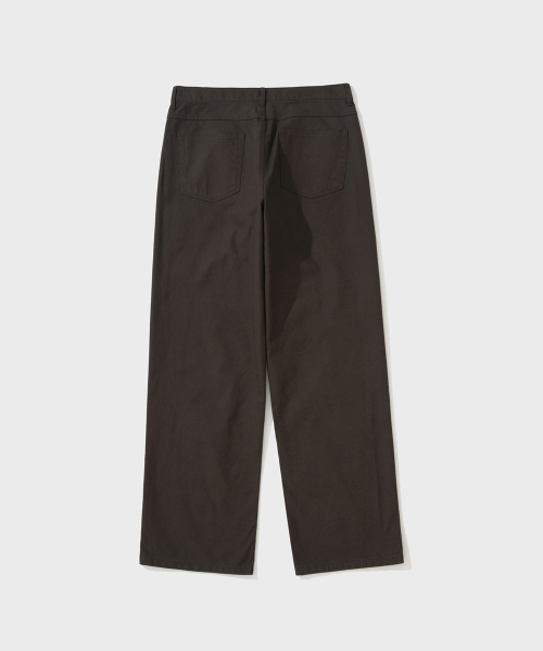 SHIRTER(シャーター)の「COTTON DUCK DENIM PANTS (BROWN)(デニムパンツ・メンズ・その他・MEDIUM/LARGE/SMALL)」の2枚目の写真
