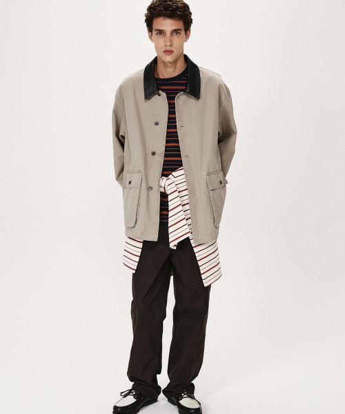 SHIRTER(シャーター)の「COTTON DUCK DENIM PANTS (BROWN)(デニムパンツ・メンズ・その他・MEDIUM/LARGE/SMALL)」の5枚目の写真