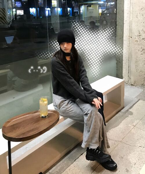HIGH SCHOOL DISCO（ハイスクールディスコ）の「フラワーブーツカットフリルパンツ（スウェットパンツ・レディース・その他・SMALL/MEDIUM）」の9枚目の写真