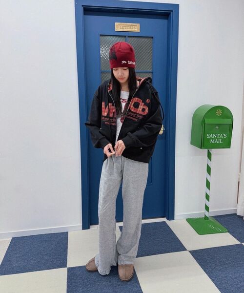 HIGH SCHOOL DISCO（ハイスクールディスコ）の「フラワーブーツカットフリルパンツ（スウェットパンツ・レディース・その他・SMALL/MEDIUM）」の10枚目の写真