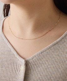 PAPILLONNER/ステーションチェーンネックレス