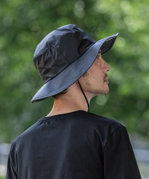 美品 KASA Hat Black ハット 帽子 カサハット IZA(イーザ) THE COOL HAT 帽子 ハット Wpc.（ハット）｜IZA（イーザ