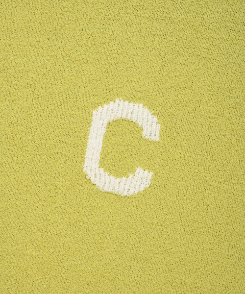 COVERNAT（カバーナット）の「ミドルCロゴクルーネックニットライトライム（ニット/セーター・レディース・その他・LARGE/MEDIUM/SMALL）」の5枚目の写真