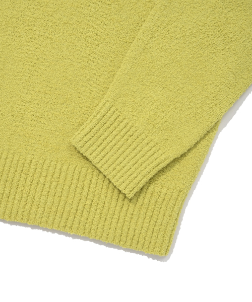 COVERNAT（カバーナット）の「ミドルCロゴクルーネックニットライトライム（ニット/セーター・レディース・その他・LARGE/MEDIUM/SMALL）」の6枚目の写真