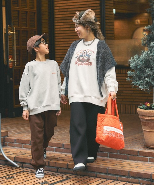 LEPSIM（レプシィム）の「【Royal Host】【KIDS】アソートスウェット　608850（スウェット・キッズ・アイボリー/グレー・130）」の9枚目の写真