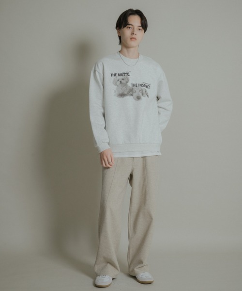 SENSE OF PLACE by URBAN RESEARCH(センスオブプレイスバイアーバンリサーチ)の「ラウンドパネル5PKメルトンパンツ(その他パンツ・メンズ・オートミール/チャコールグレー・MEDIUM/LARGE)」の10枚目の写真