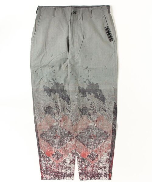Children of the discordance(チルドレン オブ ザ ディスコ-ダンス)の「Children of the discordance / DAWNDIC RUG PRINT TROUSERS / COTDPT-372(チノパンツ・メンズ・ホワイト/グレー・3/2)」の2枚目の写真