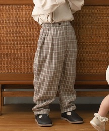 NOAHL（ノアル）の「【NOAHL】ボタンデザインチェックパンツ（その他パンツ）」