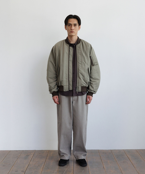 BLANKROOM（ブランクルーム）の「MA-1ジャケット_オリーブ（ブルゾン・メンズ・その他・2/3/1）」の6枚目の写真
