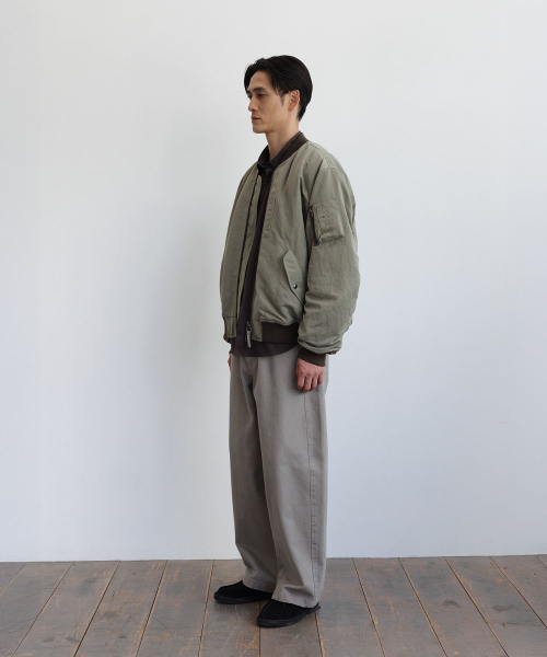 BLANKROOM（ブランクルーム）の「MA-1ジャケット_オリーブ（ブルゾン・メンズ・その他・2/3/1）」の5枚目の写真