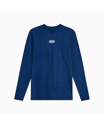 VENODE Small Track Logo Active Long Tshirts_Blue (Tight Fit)