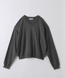 Parts Lab.（パーツラボ）の「【Parts Lab.】Basic Cotton Linen Kint PO / ベーシックコットンリネンニットプルオーバー（ニット/セーター）」
