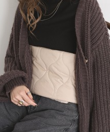 assa（エーエスエスエー）の「assa キルティング ウエストウォーマー（インナーウェア/肌着）」