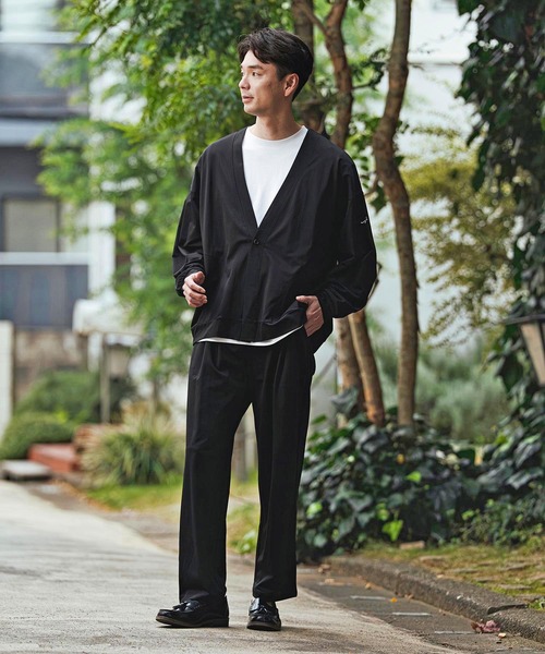 CALL&RESPONSE(コールアンドレスポンス)の「mp14411- タックパンツ-KOKAGE(261-1551-02)(その他パンツ・メンズ・ネイビー/グレー/ブラック・4/2)」の19枚目の写真