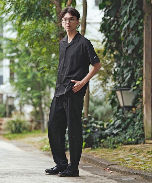 CALL&RESPONSE(コールアンドレスポンス)の「mp14411- タックパンツ-KOKAGE(261-1551-02)(その他パンツ・メンズ・ネイビー/グレー/ブラック・4/2)」の21枚目の写真