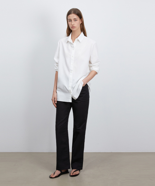 RIDIFI(リディフィ)の「CASUAL COTTON PANTS_BLACK(その他パンツ・レディース・その他・SMALL/MEDIUM/LARGE)」の1枚目の写真