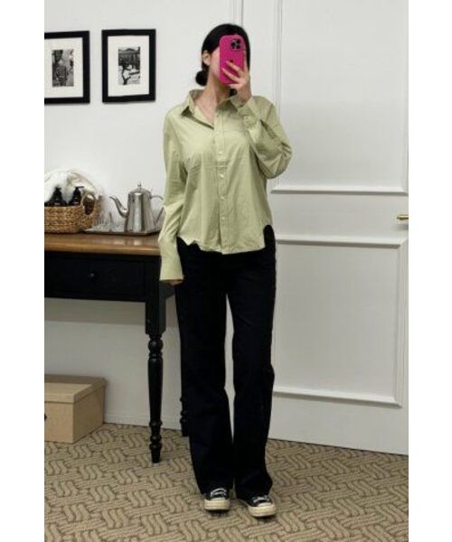 RIDIFI(リディフィ)の「CASUAL COTTON PANTS_BLACK(その他パンツ・レディース・その他・SMALL/MEDIUM/LARGE)」の5枚目の写真