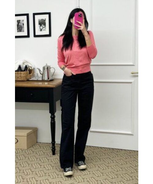 RIDIFI(リディフィ)の「CASUAL COTTON PANTS_BLACK(その他パンツ・レディース・その他・SMALL/MEDIUM/LARGE)」の6枚目の写真