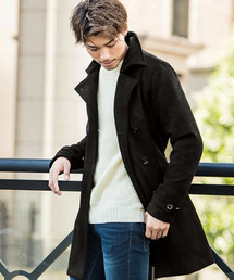 CavariA（キャバリア）の「『CavariA/キャバリア』フェイクスウェードトレンチコート（トレンチコート）」